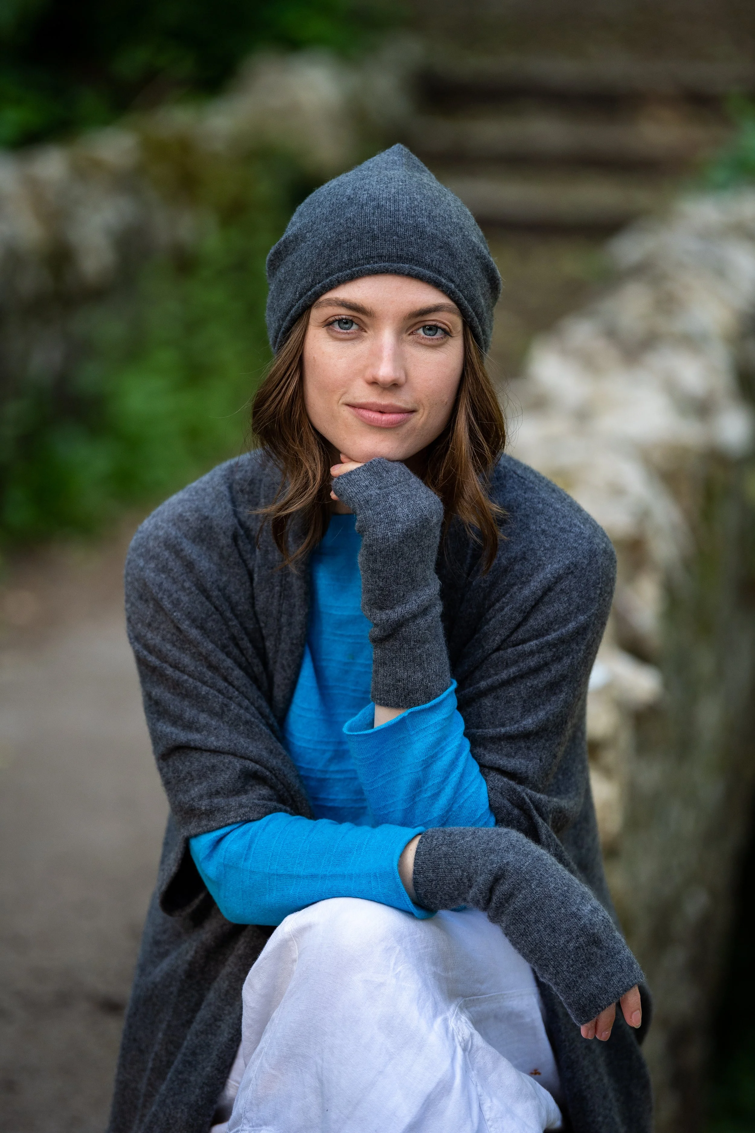 kimono knitted cashmere — Cocowai Cashmere